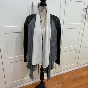 Blanknyc Dating & Waiting' Drape Front Jacket S